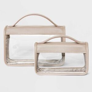 A New Day Travel Pouch Set, Taupe